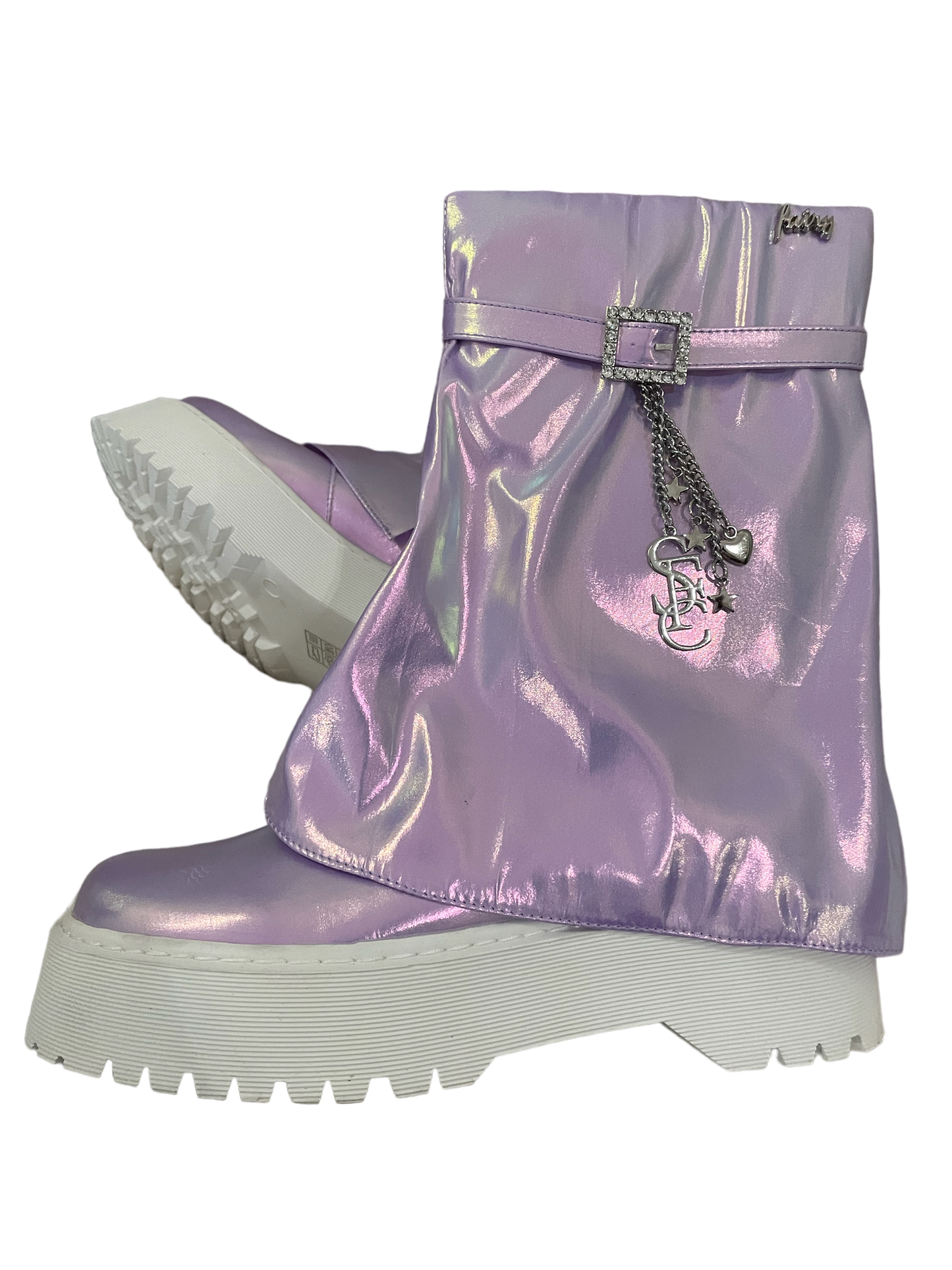 Purple Fairy Boots - Sz 10
