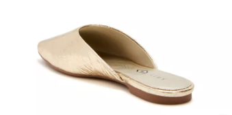 Kary Perry Evie Mule - Metallic Champagne Gold