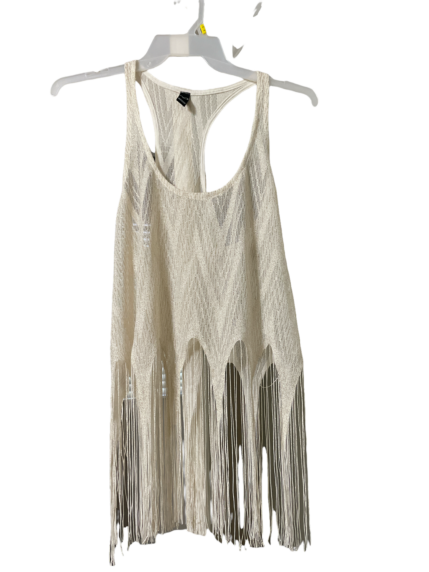 Windsor Gold and Mesh Tank - Sz L