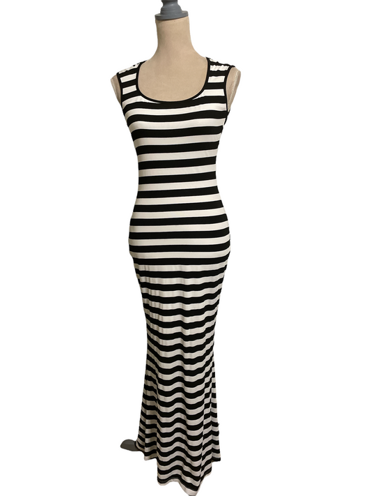 Emage Striped Maxi Dress - Sz M